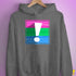 Polysexual Pride Flag Exclamation Point Hoodie